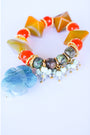 Fall Flower Bracelet