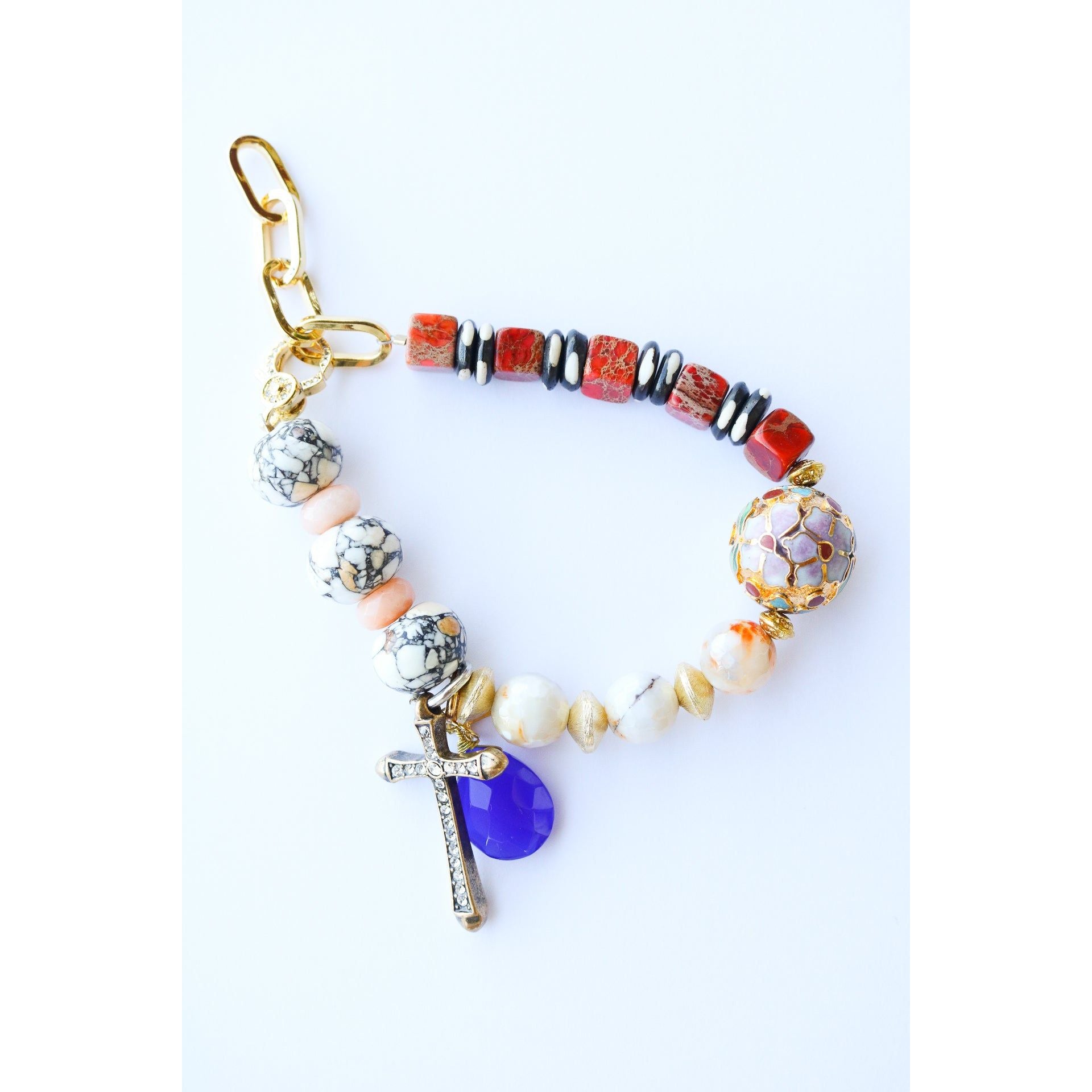 Cross Charm Bracelet