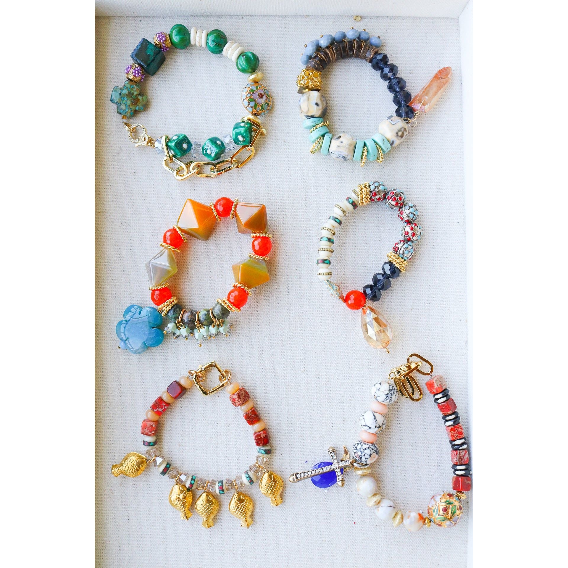 Fall Flower Bracelet