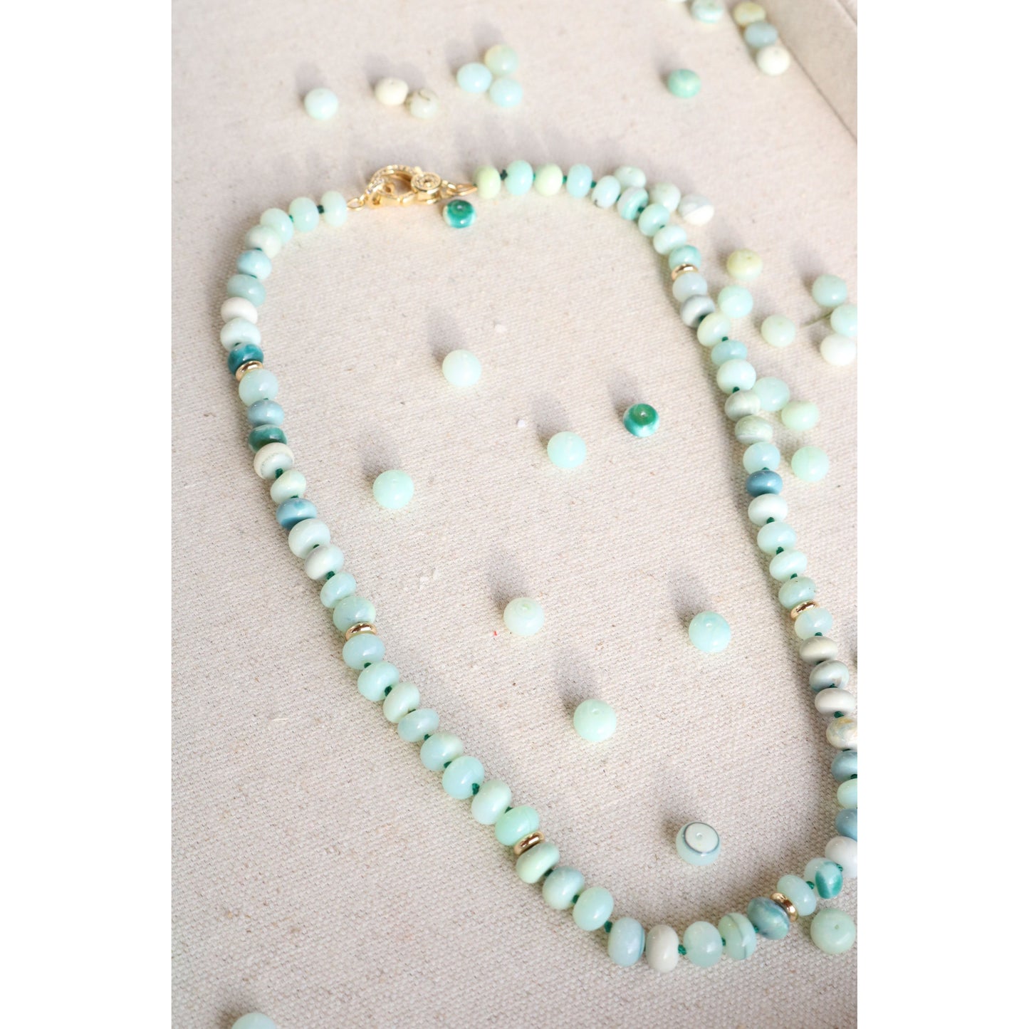 The Monica Green Opal Candy Crush Necklace