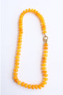 Marigold Opal Candy Crush Knotted Necklace