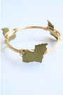 State of Louisiana Wire Wrapped Bangle
