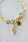 Taylor Reese x NLJC Handshake Charm Bracelet