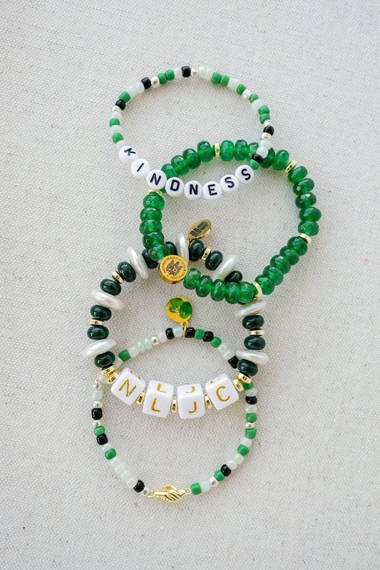 Taylor Reese x NLJC Kindness Beaded Bracelet