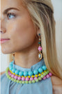 Cameo Drop Earrings