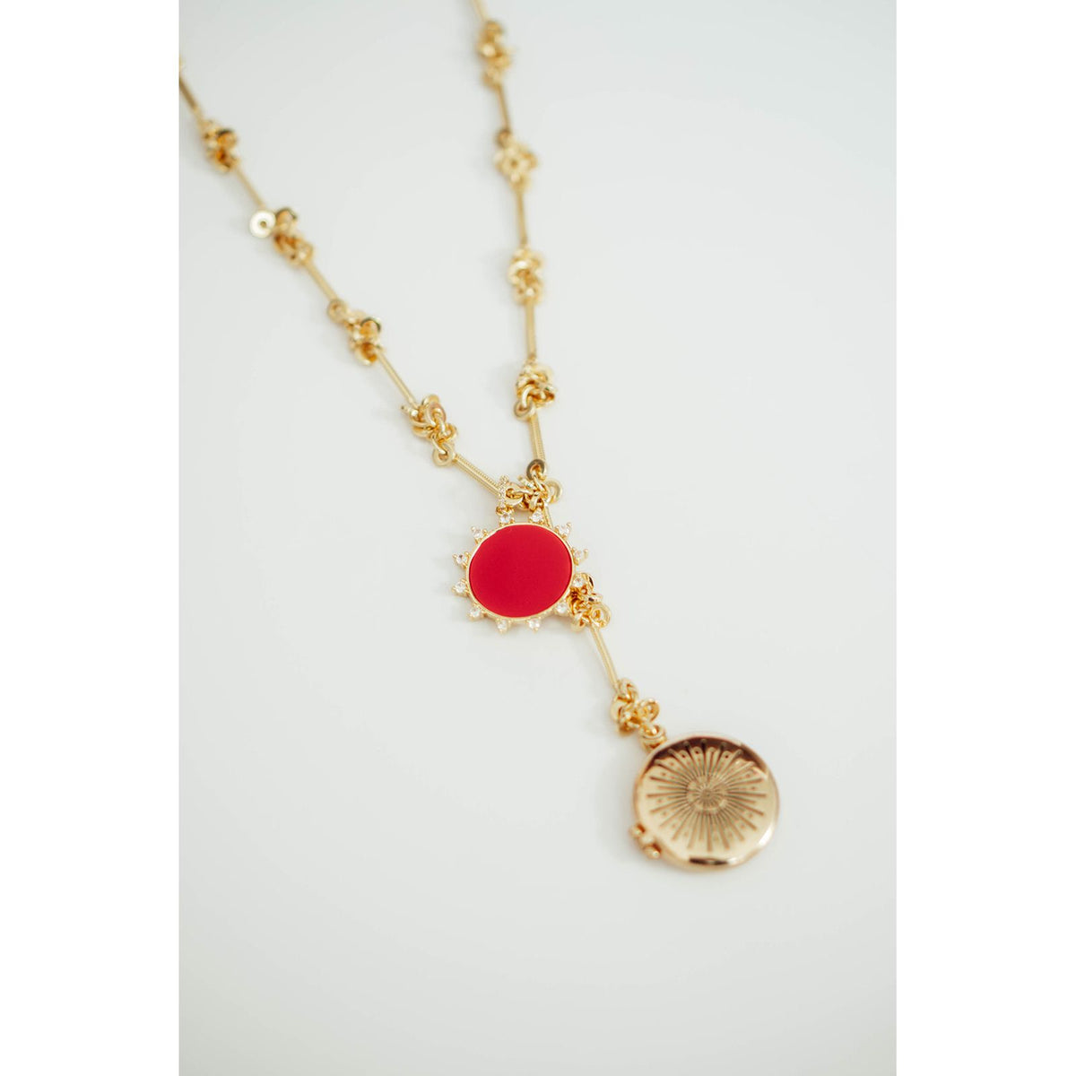 Locket Pendant Chain Necklace
