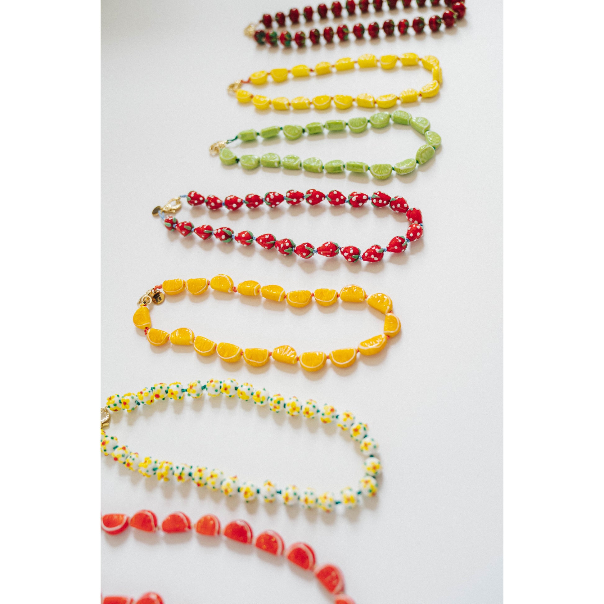 Kiwi Fruit Necklace