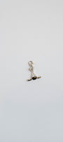 Hockey Sticks & Puck Charm