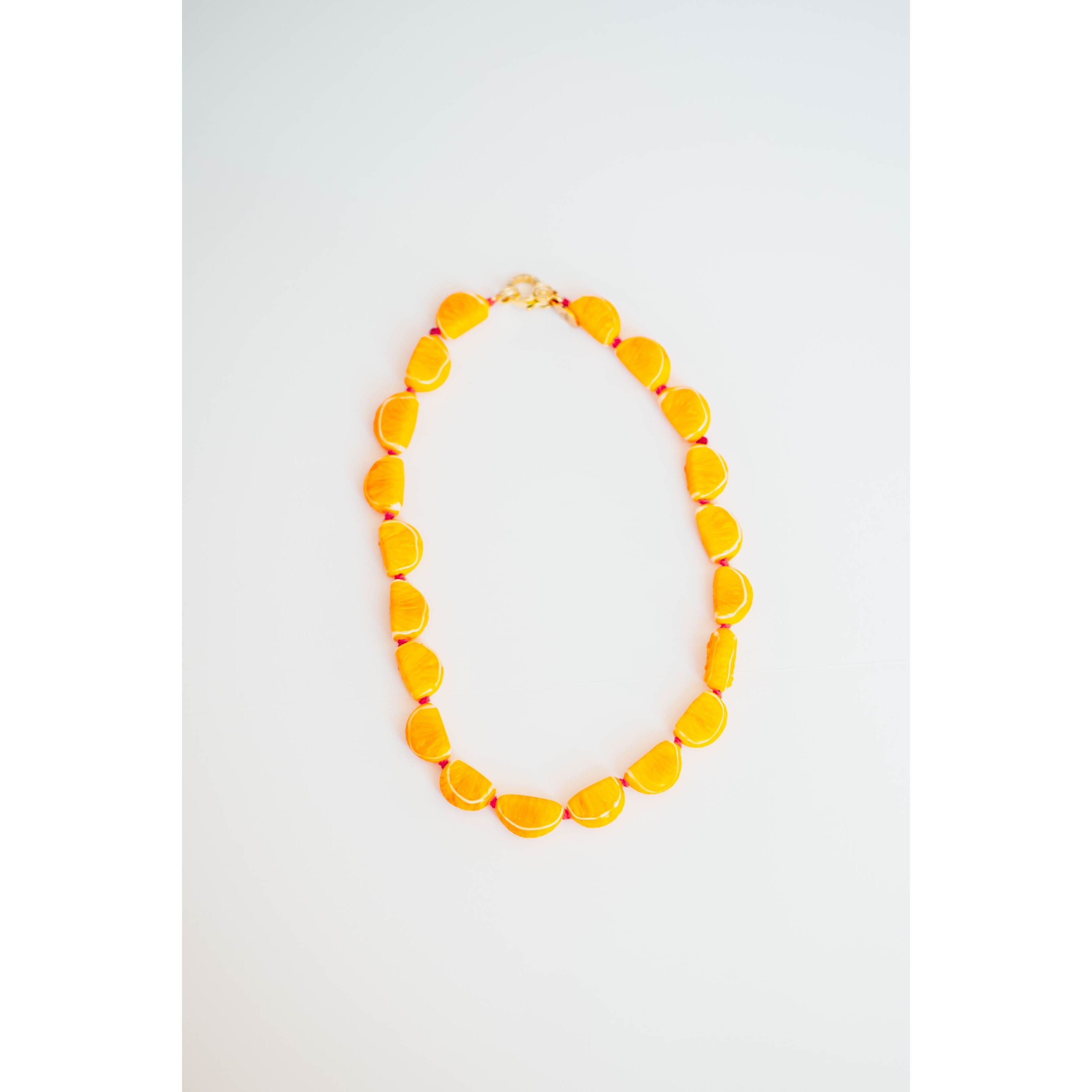Orange Slice Necklace