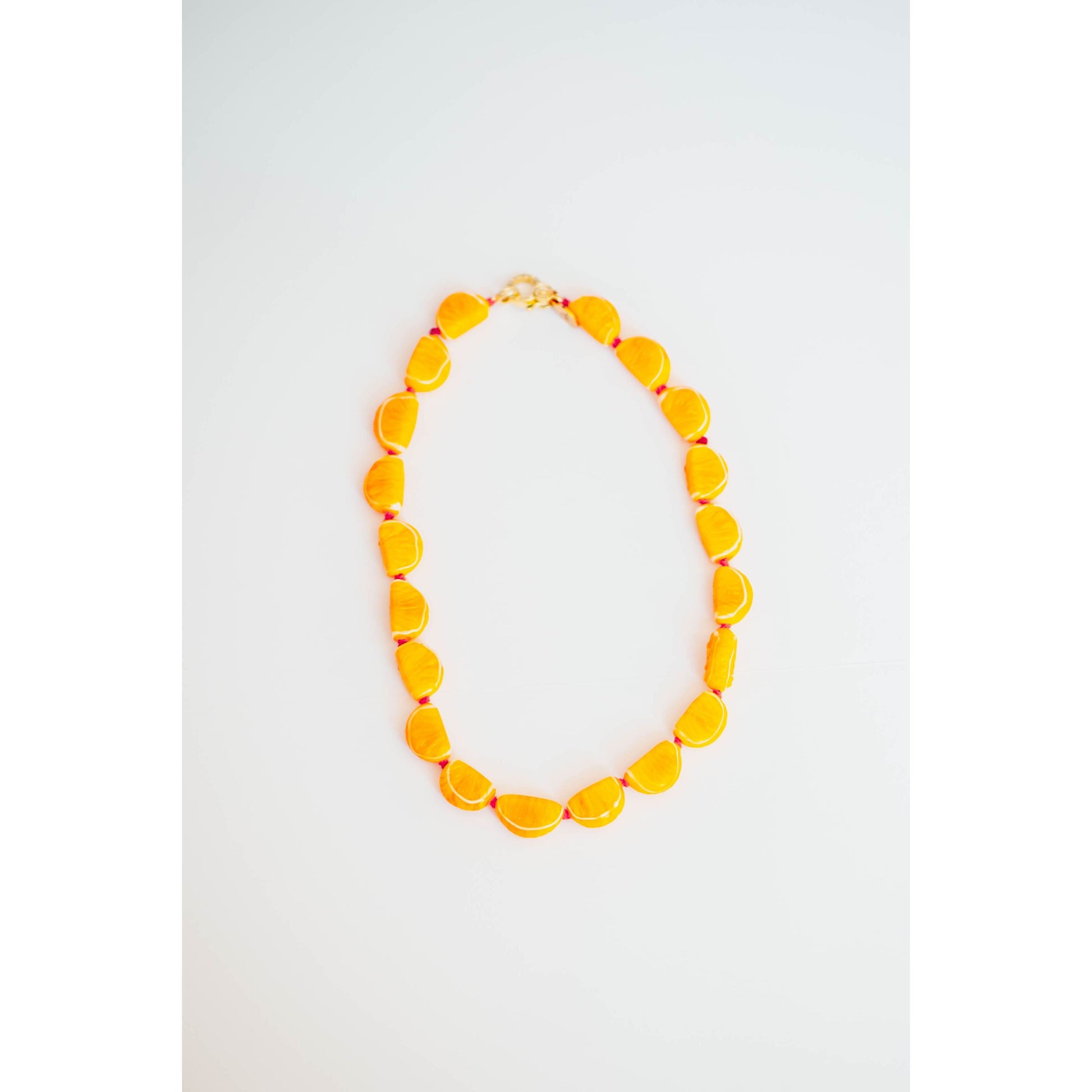 Orange Slice Necklace
