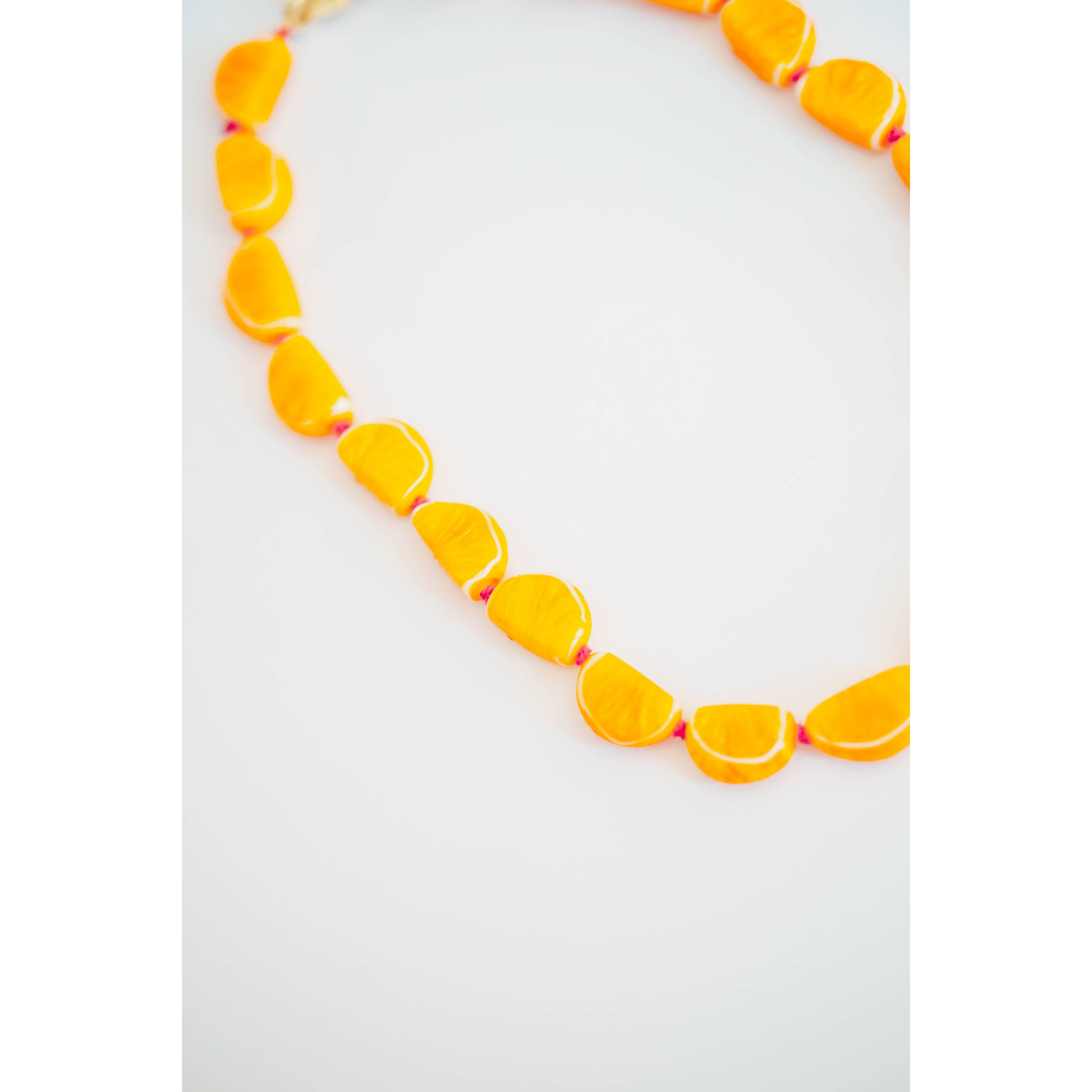 Orange Slice Necklace