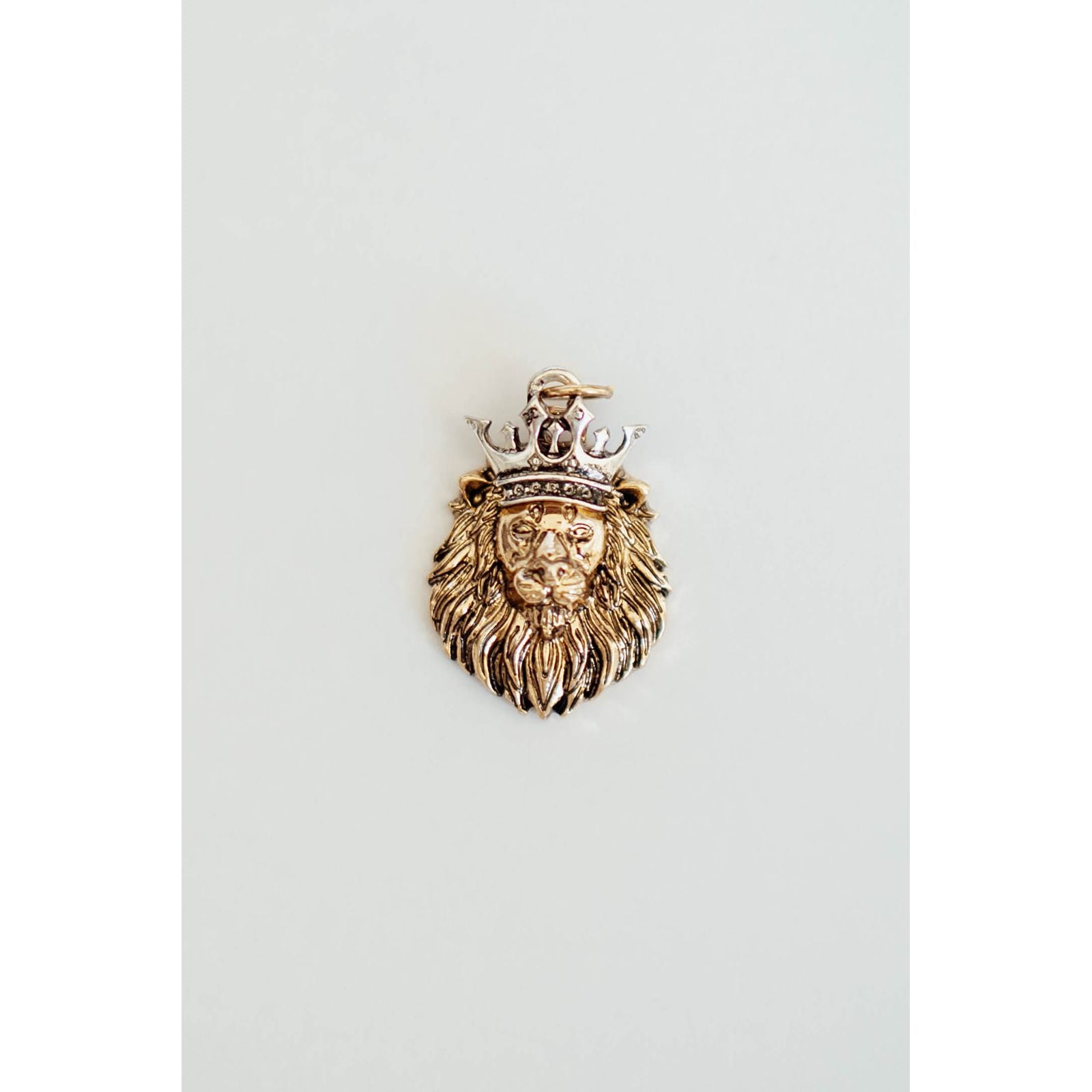 Royal Lion Head Charm
