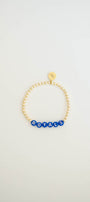 "Royals" Royal Blue Goldie Bracelet