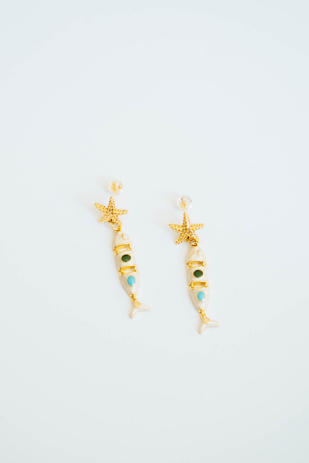 Flounder Fish Earrings