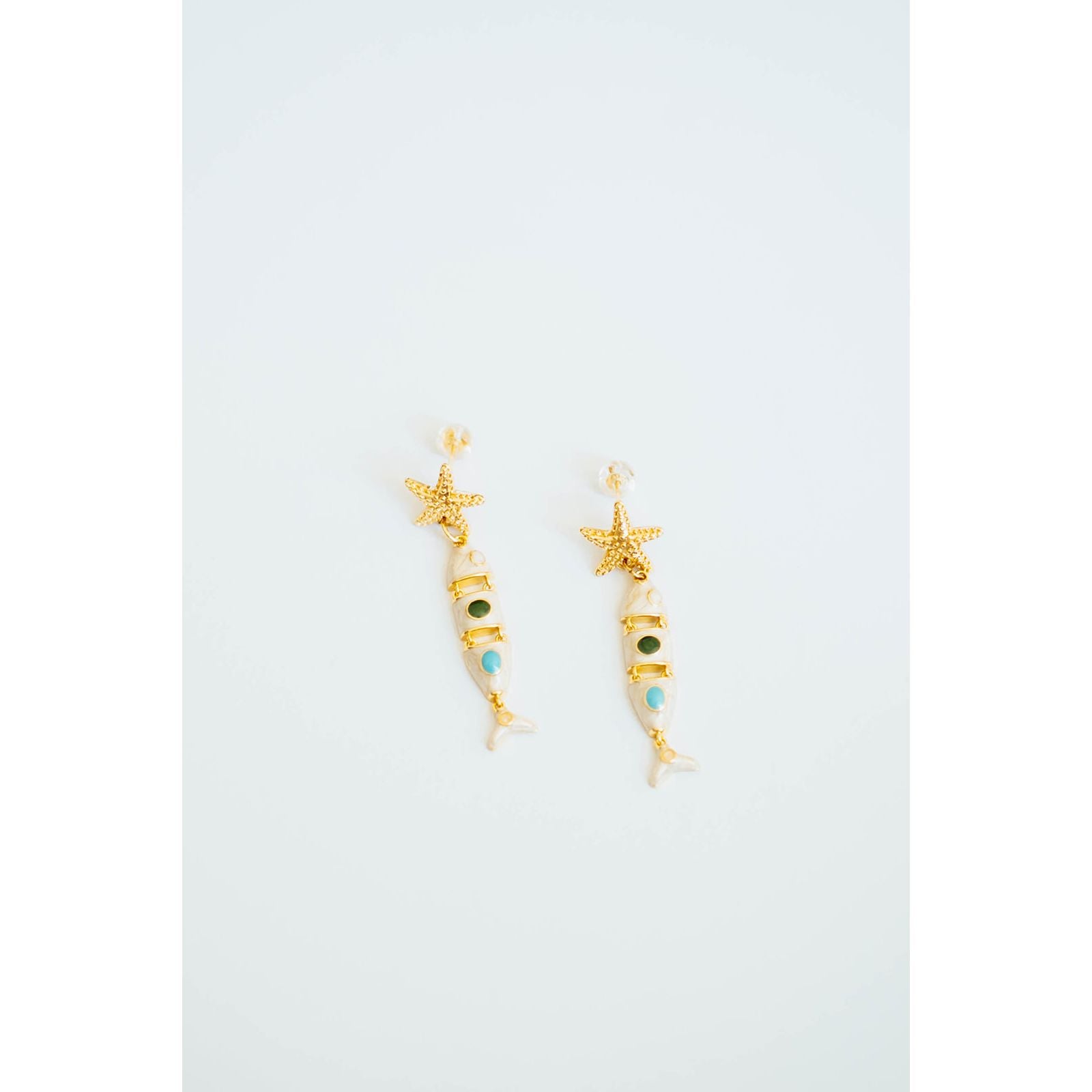 Flounder Fish Earrings