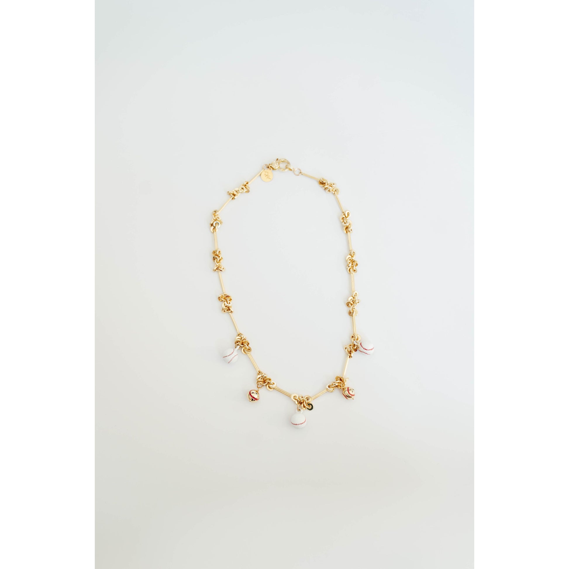 Baseball Charm Necklace