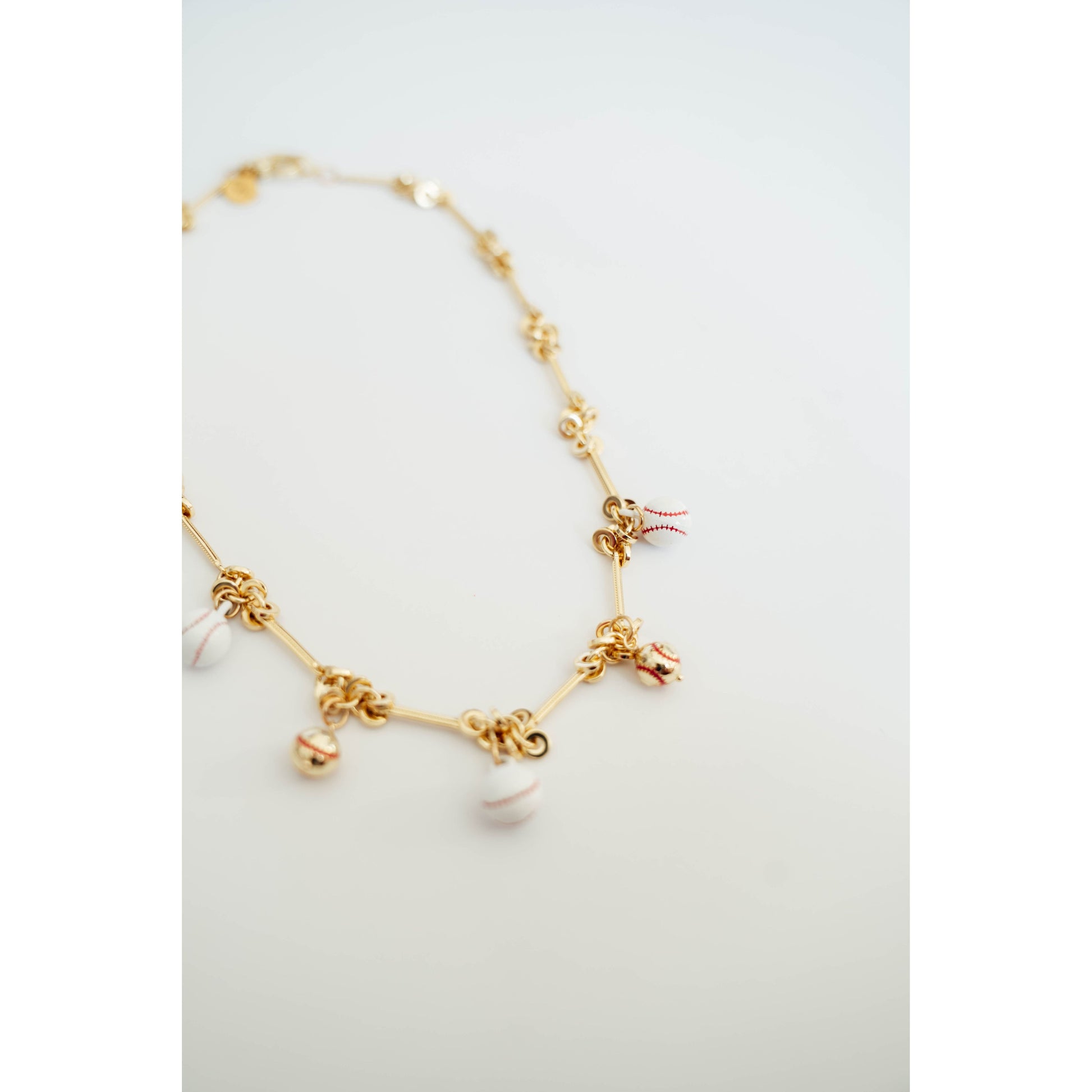 Baseball Charm Necklace