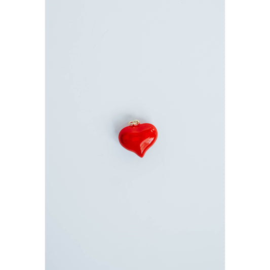 Taylor Reese x The Heartest Yard Puffy Heart Pendant