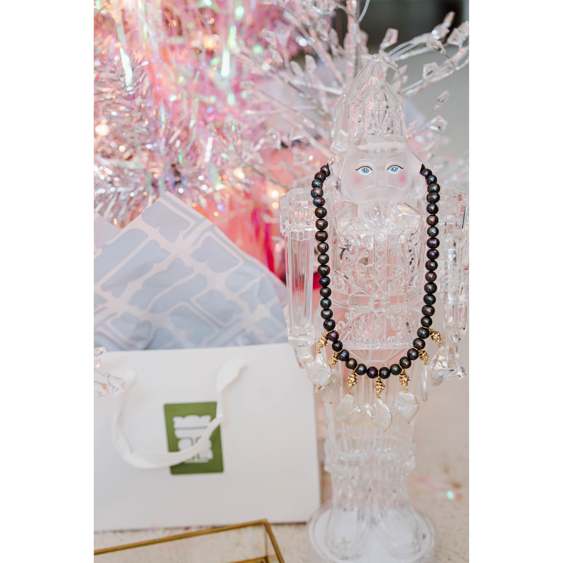 Caviar + Chips Pearl Necklace