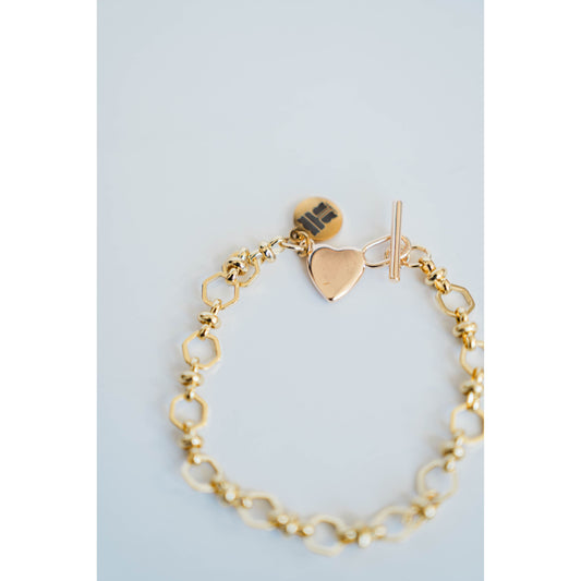 Taylor Reese x The Heartest Yard Chain Link Bracelet