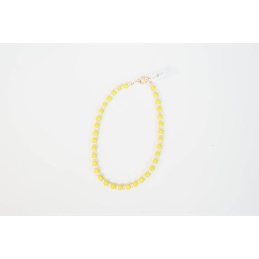 Neon Cat Eye Beaded Necklace
