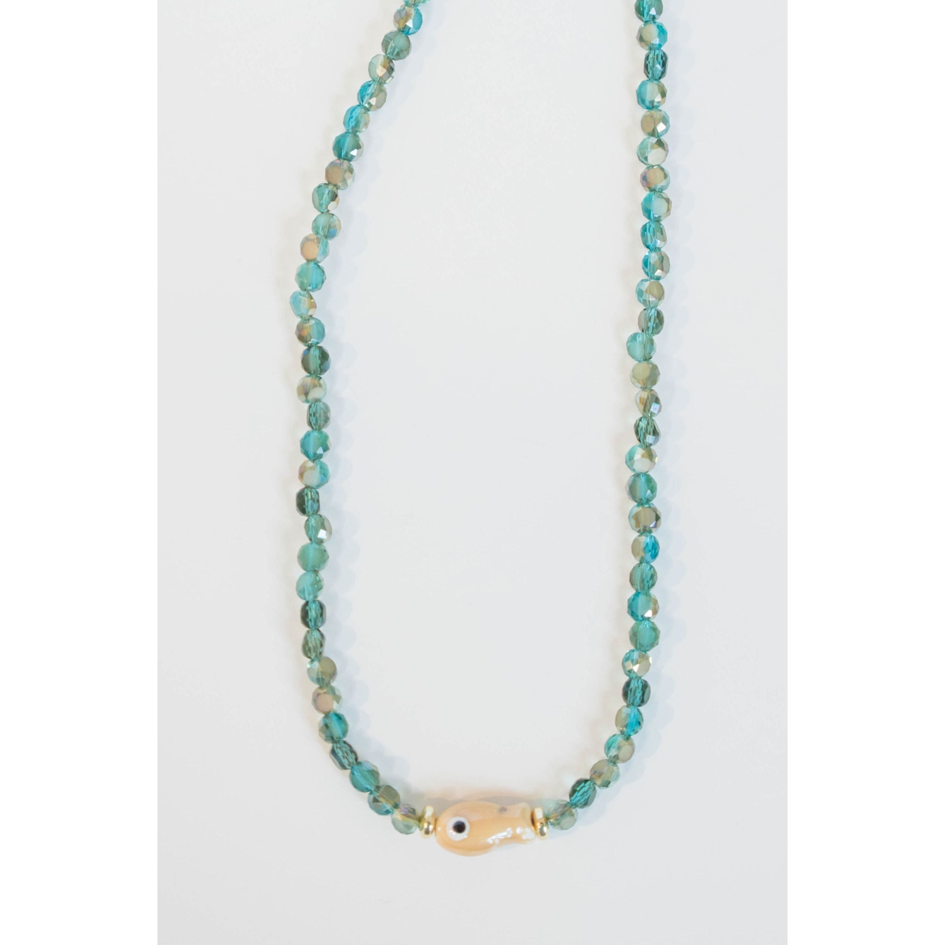 Crystal Fish Necklace