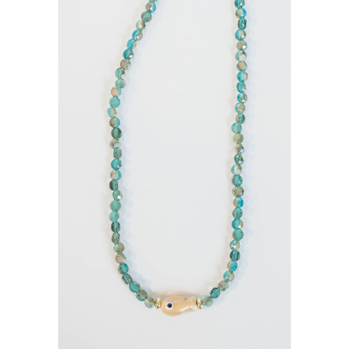 Crystal Fish Necklace