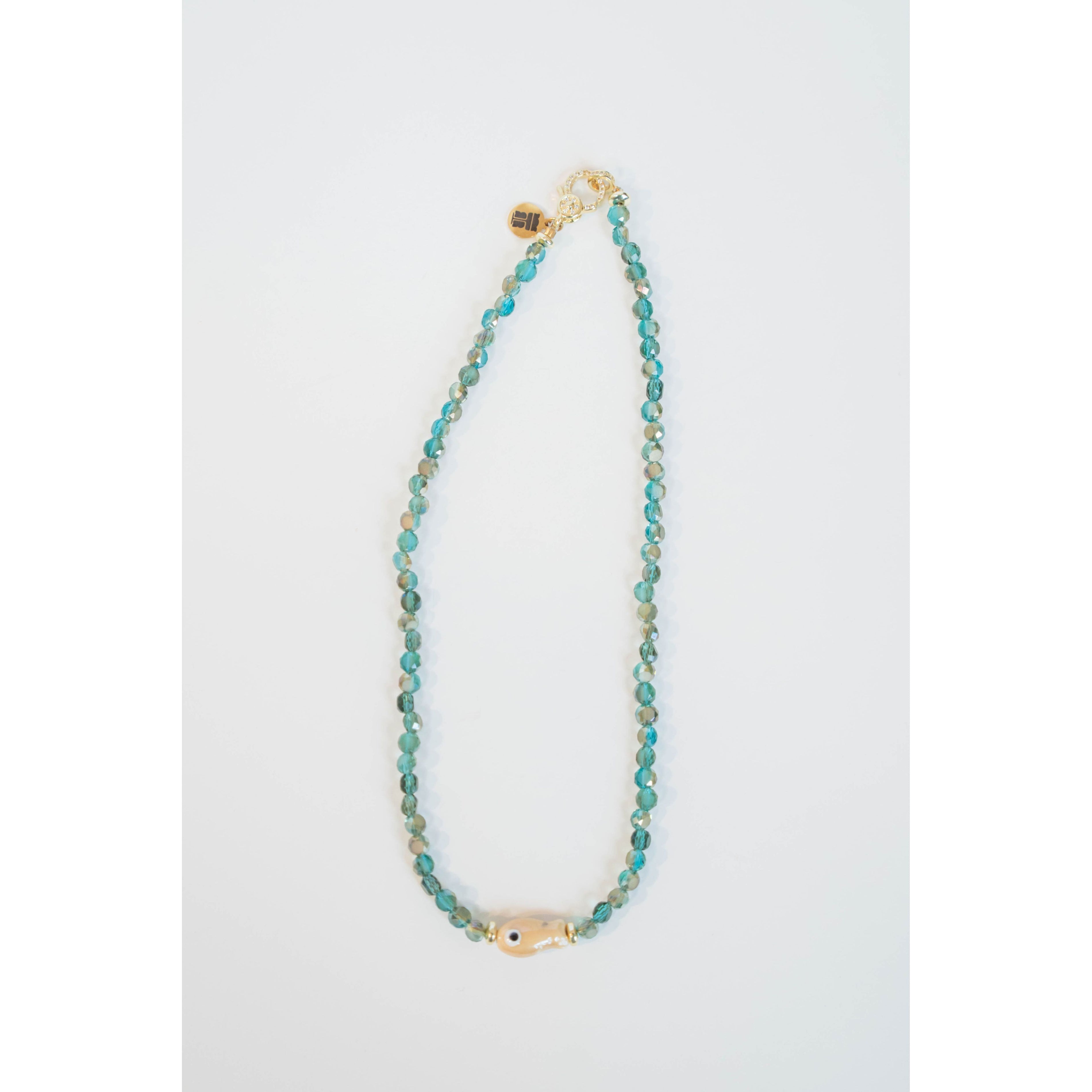Crystal Fish Necklace