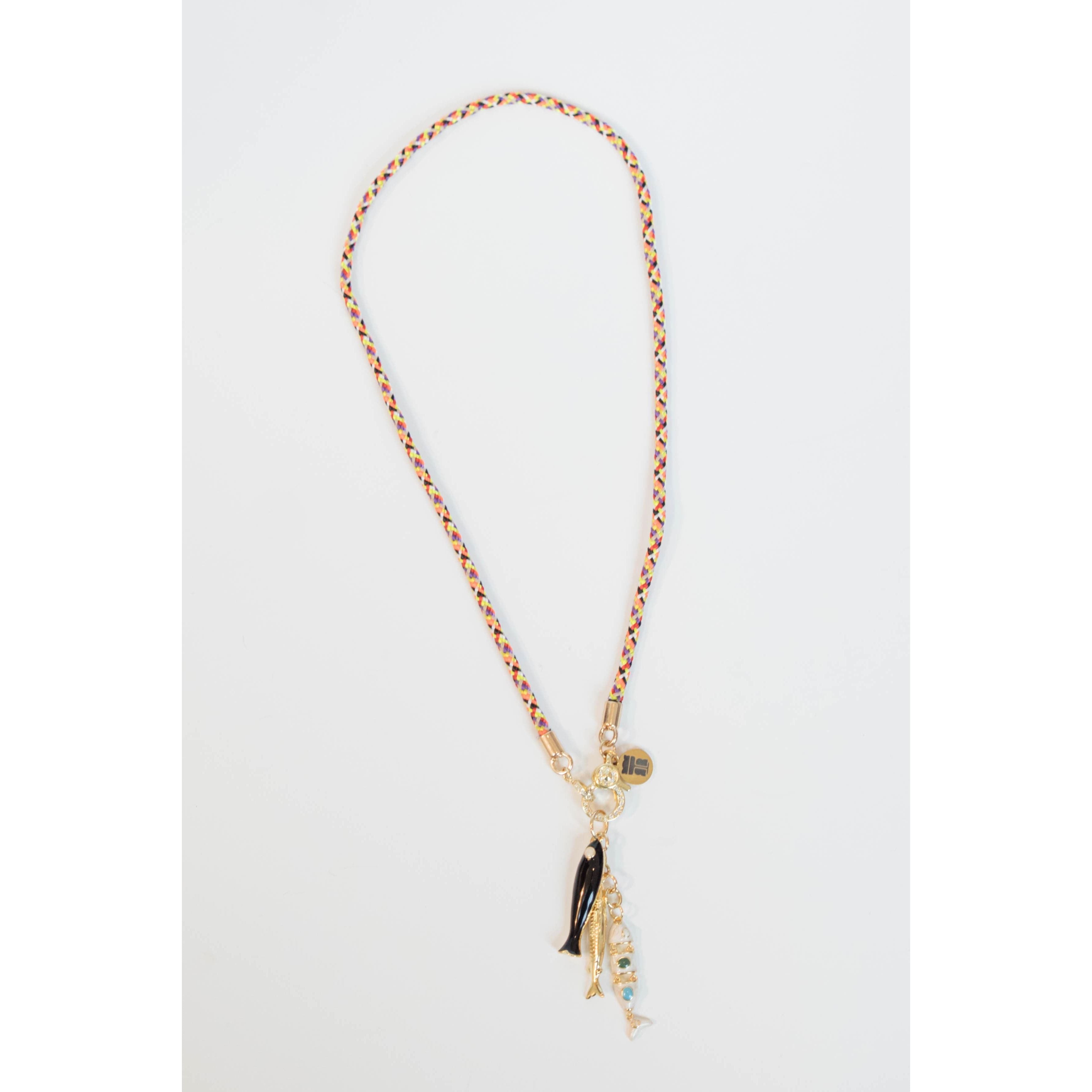 Good Day Fishing Cord Necklace