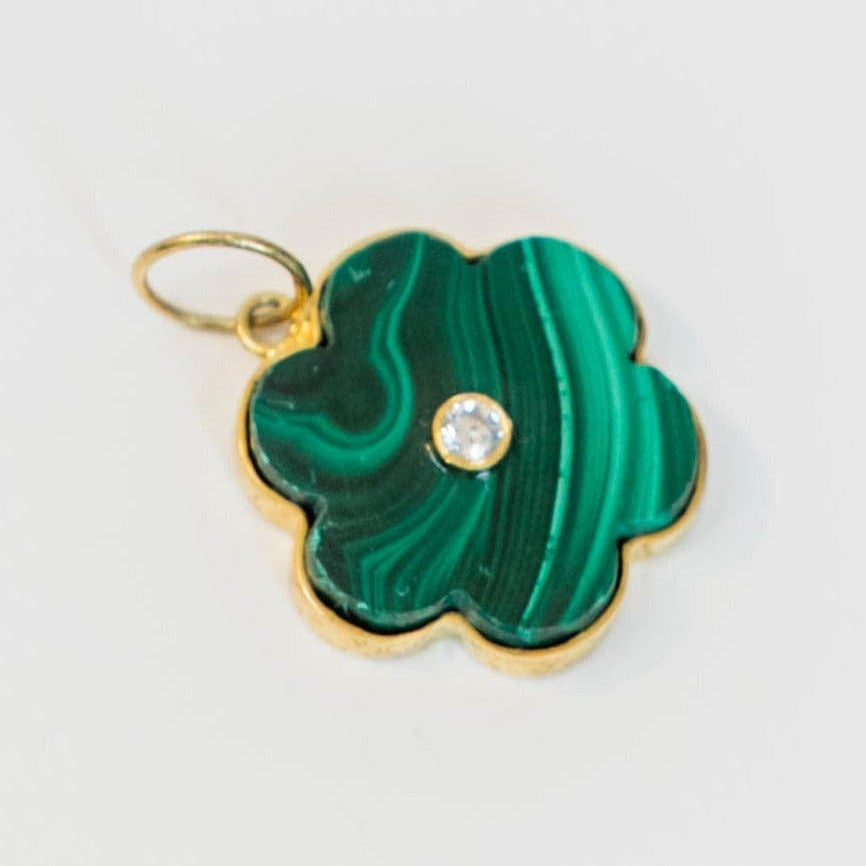 Vintage Lucky Duck Brass Charm