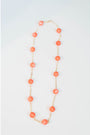 Speckled Orange Necklace