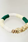UNC Charlotte Polymer Clay Bracelet