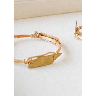 State of Tennessee Wire Bangle