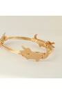 Gator Wire Wrapped Bangle