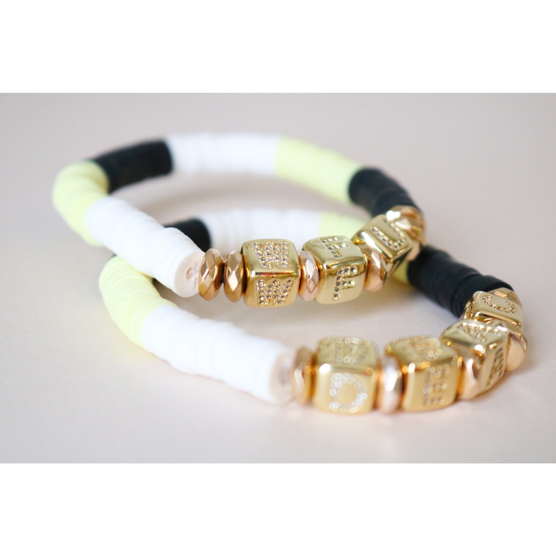 Wake Forest University Pave Polymer Bracelet
