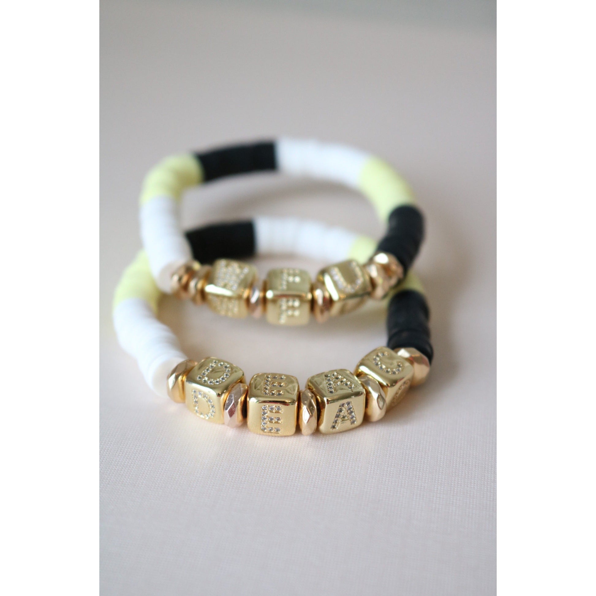 Wake Forest University Pave Polymer Bracelet