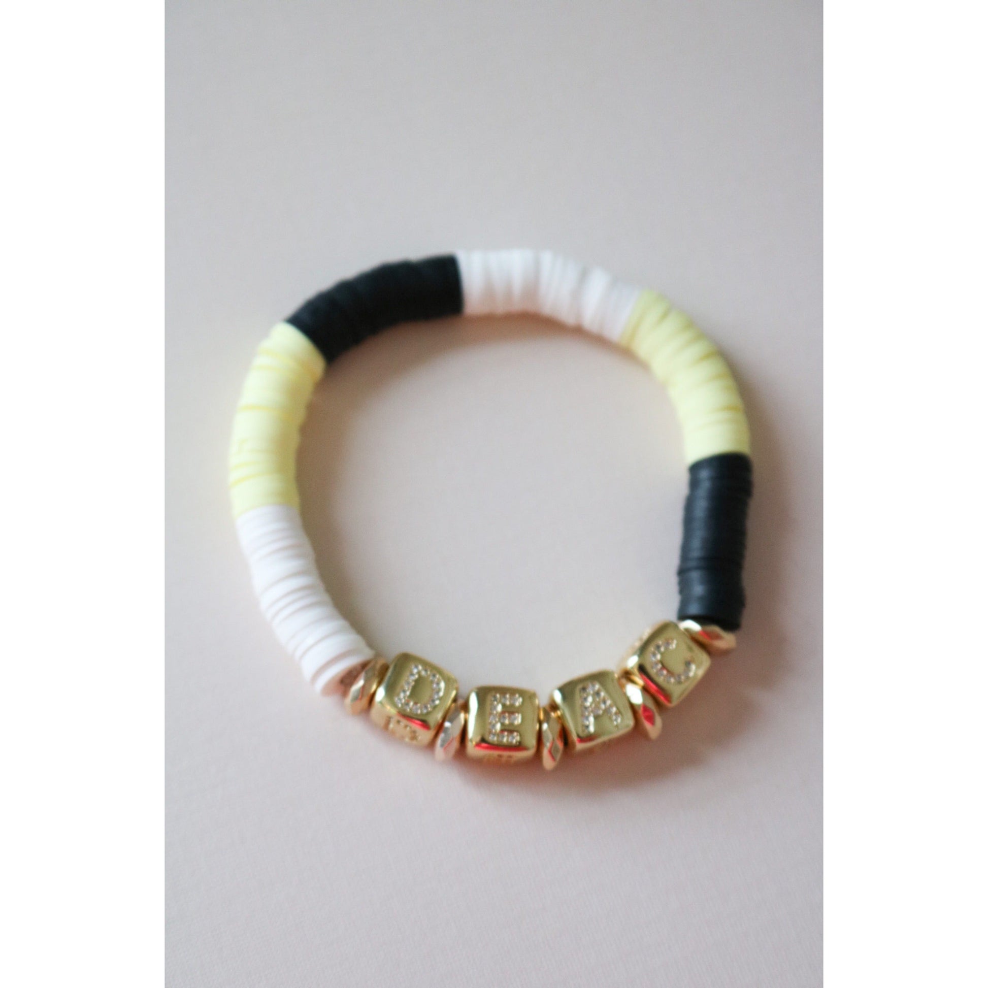 Wake Forest University Pave Polymer Bracelet