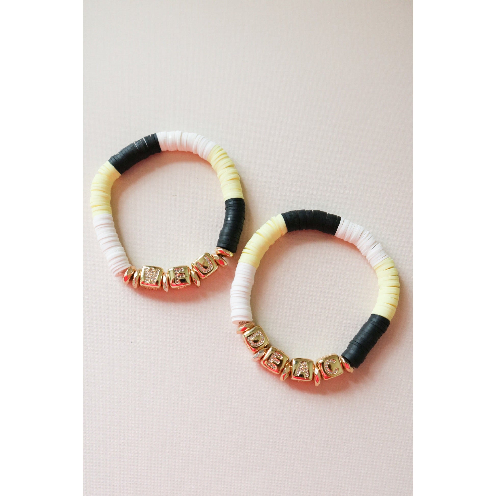Wake Forest University Pave Polymer Bracelet