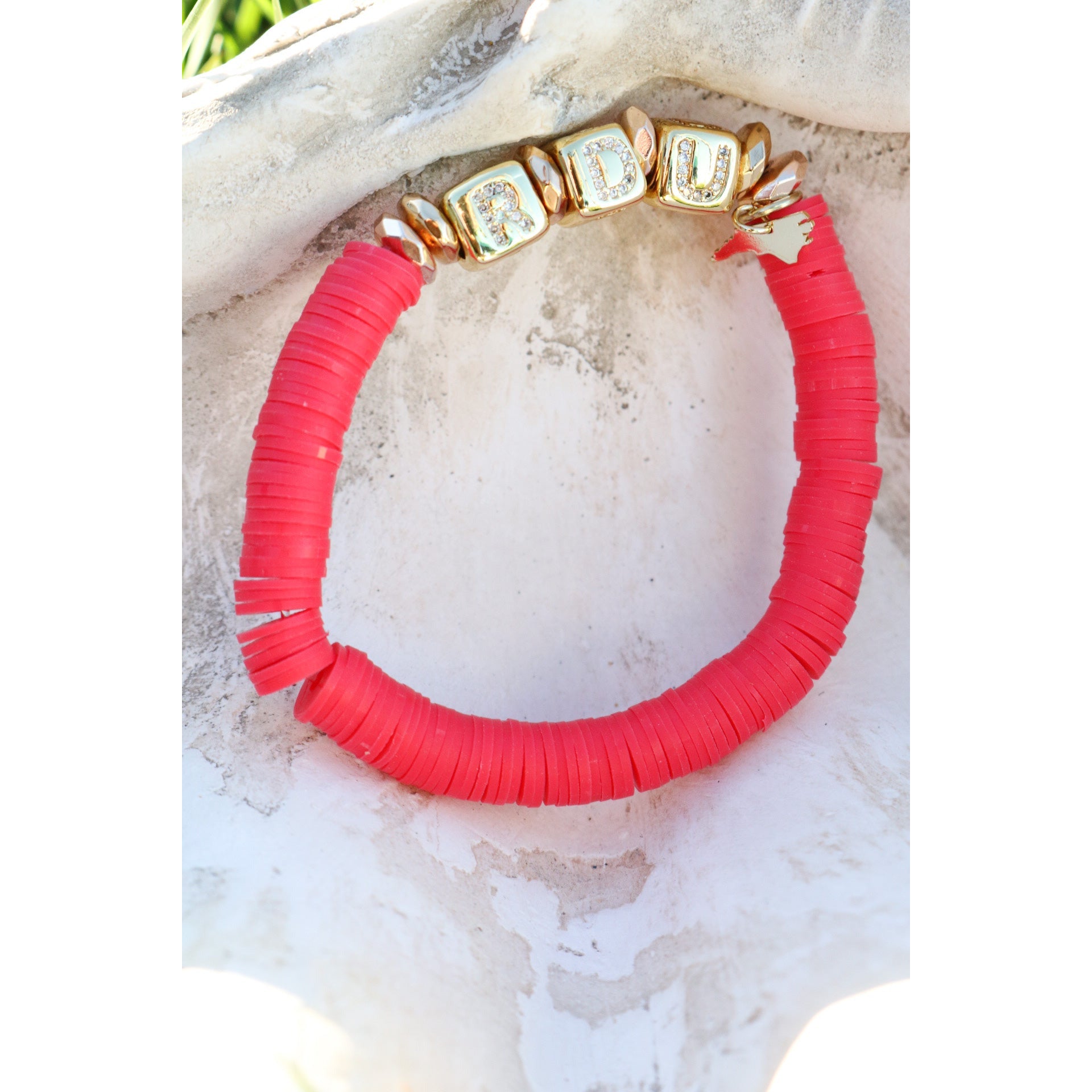 Raleigh-Durham (RDU) Pave City Bracelet