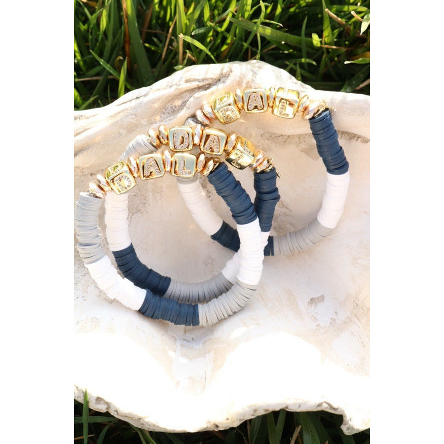Custom Letter Pave Bracelet
