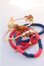 Samford Bulldogs Bracelet Stack