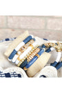 Penn State ( PENN ) Pave Polymer Clay Bracelet